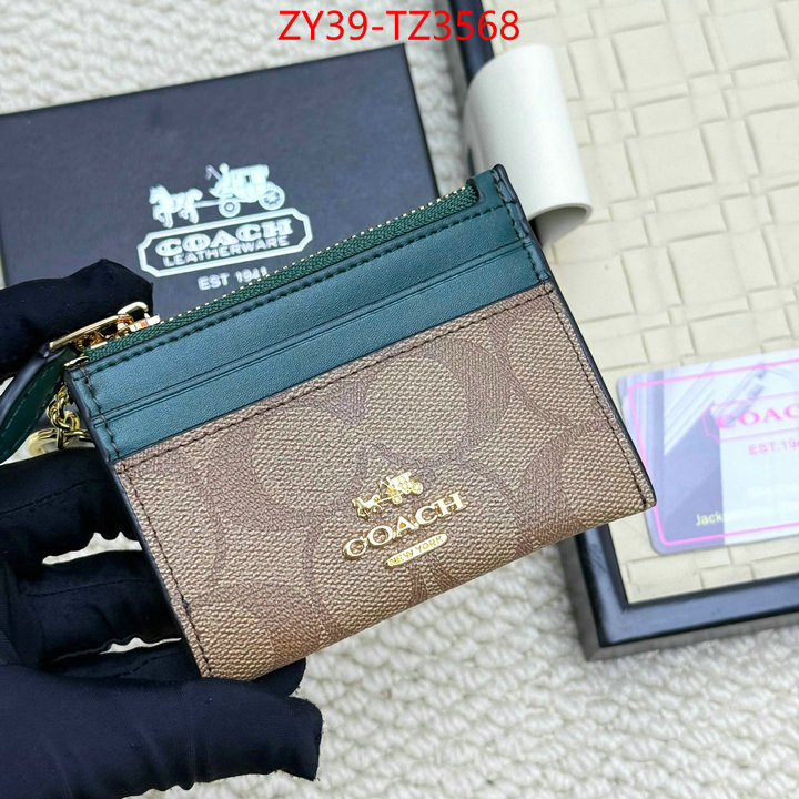 Coach Bags(4A)-Wallet high quality replica ID: TZ3568 $: 39USD,