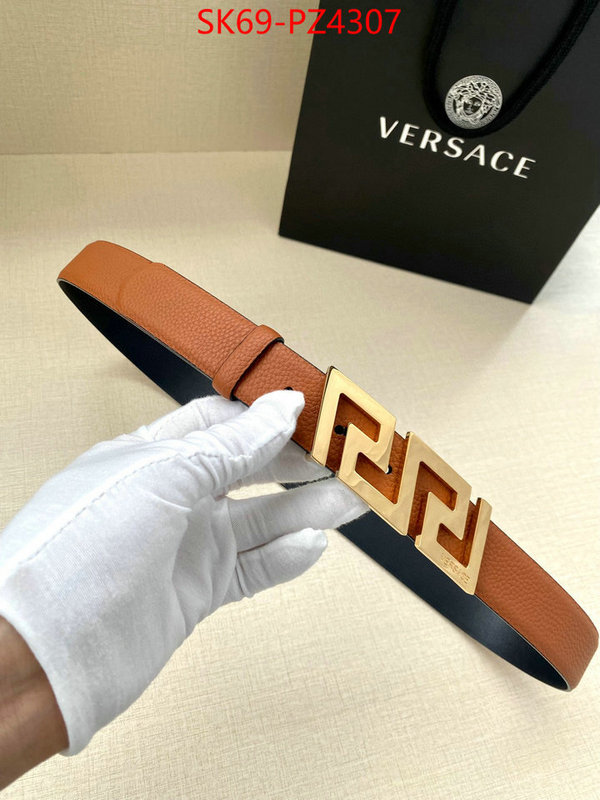 Belts-Versace designer fake ID: PZ4307 $: 69USD