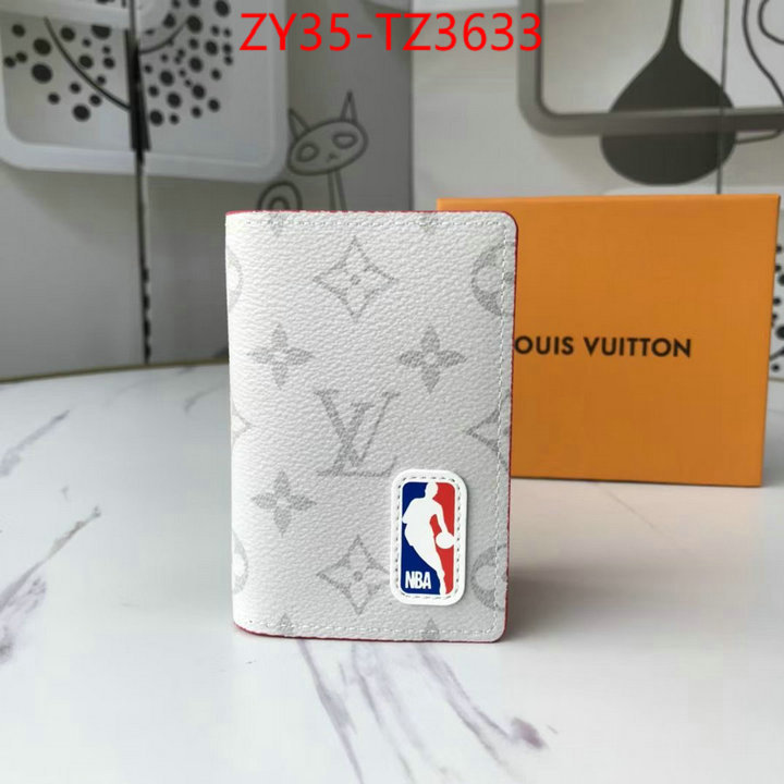LV Bags(4A)-Wallet fake high quality ID: TZ3633 $: 35USD,