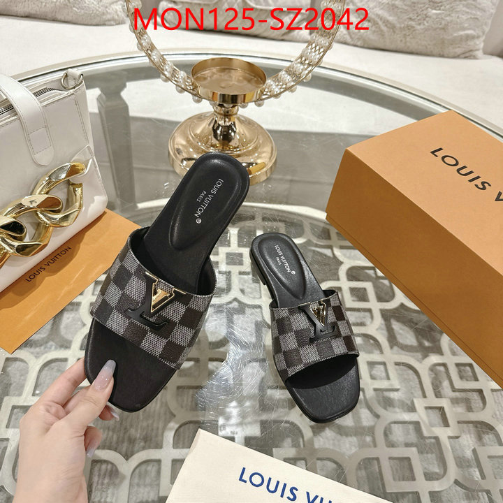 Women Shoes-LV high quality replica designer ID: SZ2042 $: 125USD