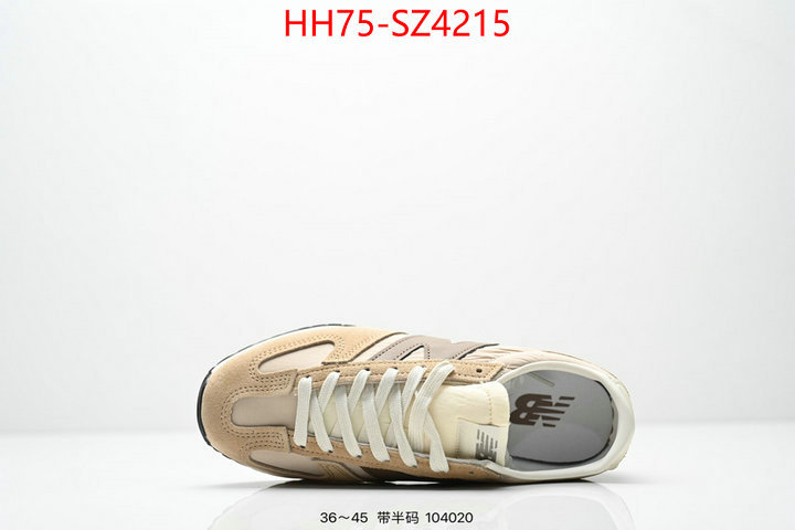 Men Shoes-New Balance where can you buy replica ID: SZ4215 $: 75USD