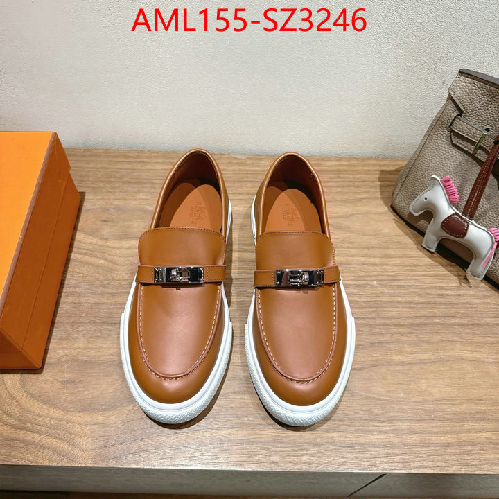 Men Shoes-Hermes replica wholesale ID: SZ3246 $: 155USD