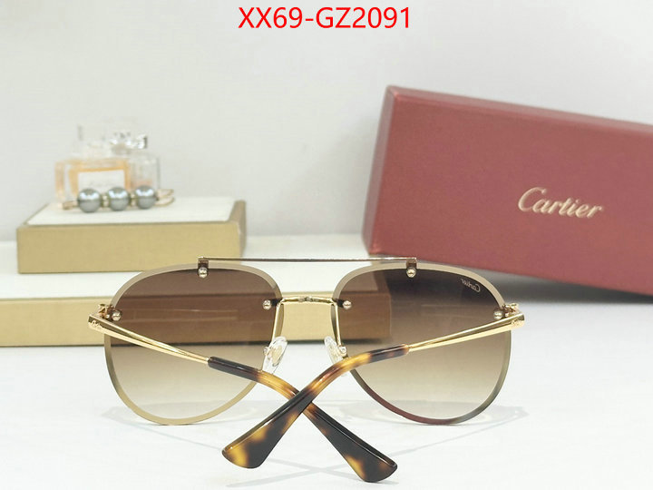 Glasses-Cartier first copy ID: GZ2091 $: 69USD