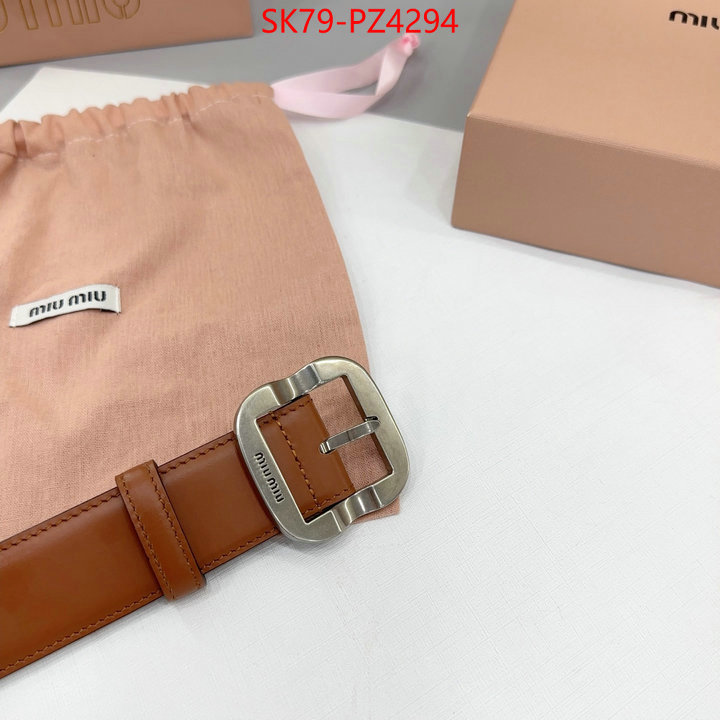 Belts-MIU MIU where can i buy ID: PZ4294 $: 79USD