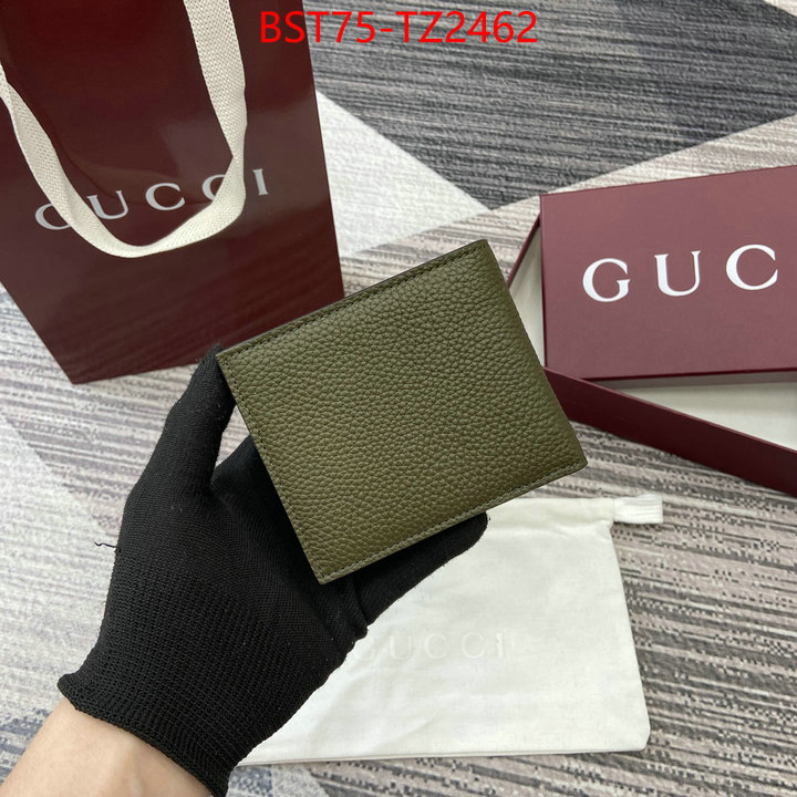 Gucci Bags(TOP)-Wallet- can you buy knockoff ID: TZ2462 $: 75USD,