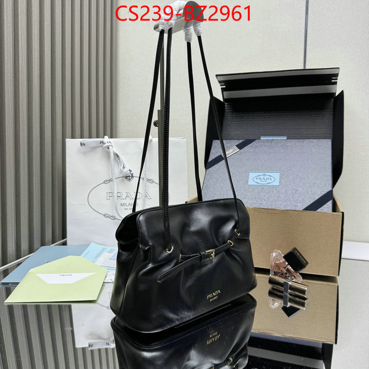 Prada Bags(TOP)-Crossbody- 7 star ID: BZ2961 $: 239USD,