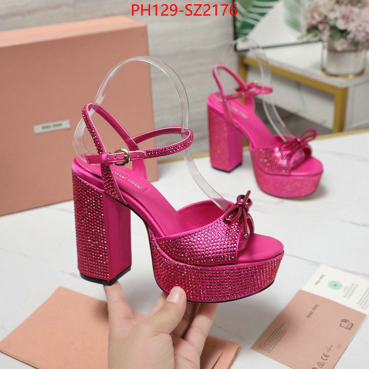 Women Shoes-Miu Miu 1:1 replica wholesale ID: SZ2176 $: 129USD