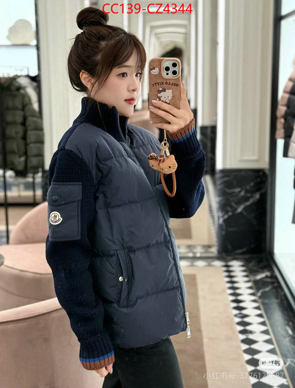 Down jacket Men-Moncler wholesale ID: CZ4344 $: 139USD