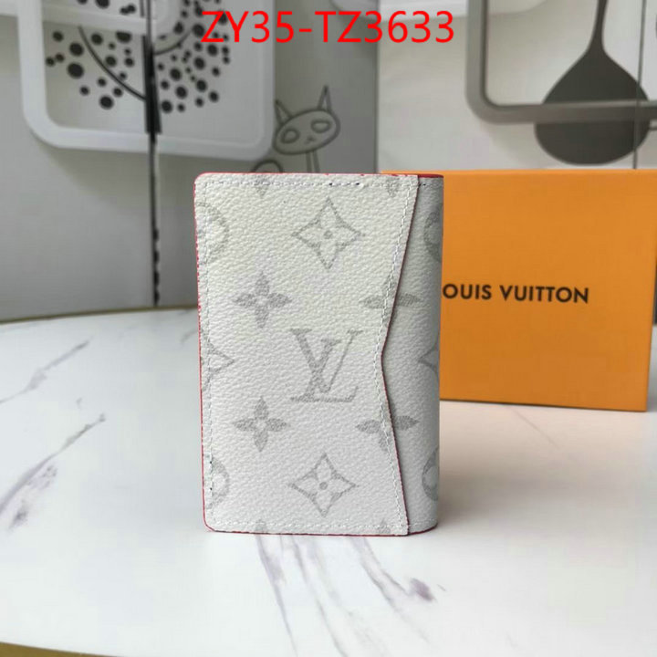 LV Bags(4A)-Wallet fake high quality ID: TZ3633 $: 35USD,