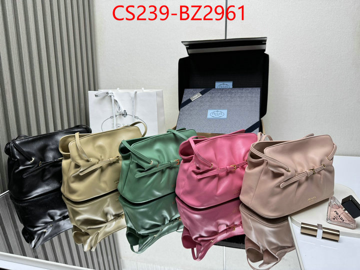 Prada Bags(TOP)-Crossbody- 7 star ID: BZ2961 $: 239USD,