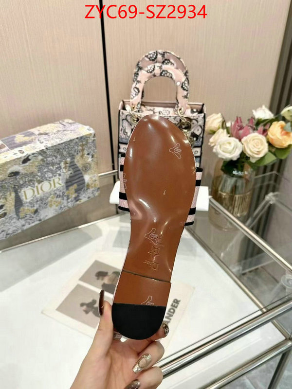 Women Shoes-Dior wholesale imitation designer replicas ID: SZ2934 $: 69USD