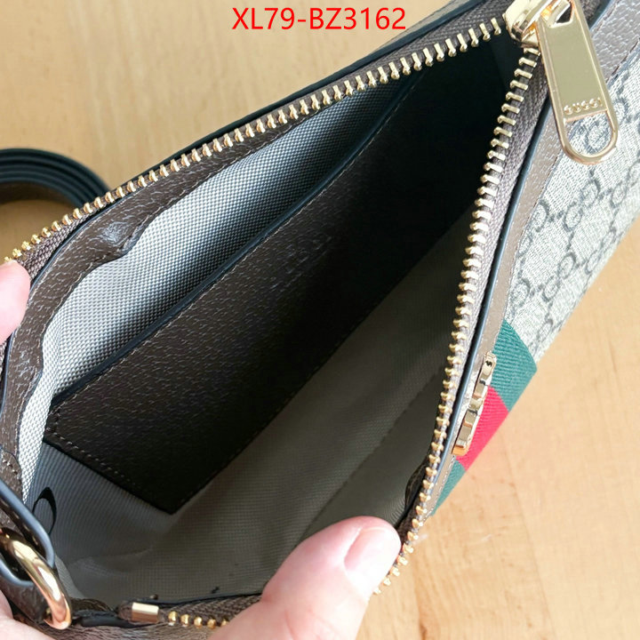 Gucci Bags(4A)-Crossbody- top quality designer replica ID: BZ3162 $: 79USD,