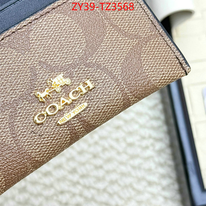Coach Bags(4A)-Wallet high quality replica ID: TZ3568 $: 39USD,