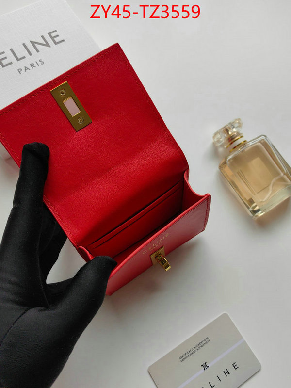 CELINE Bags(4A)-Wallet wholesale ID: TZ3559 $: 45USD,