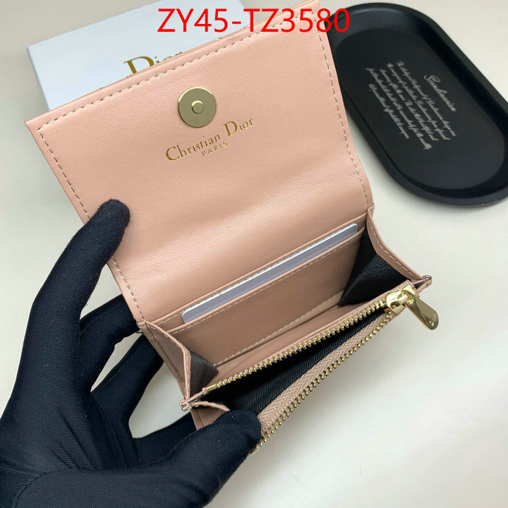 Dior Bags(4A)-Wallet- the quality replica ID: TZ3580 $: 45USD,