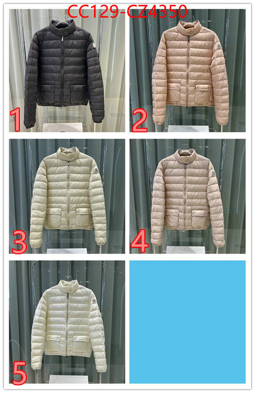 Down jacket Women-Moncler replica aaaaa+ designer ID: CZ4350 $: 129USD