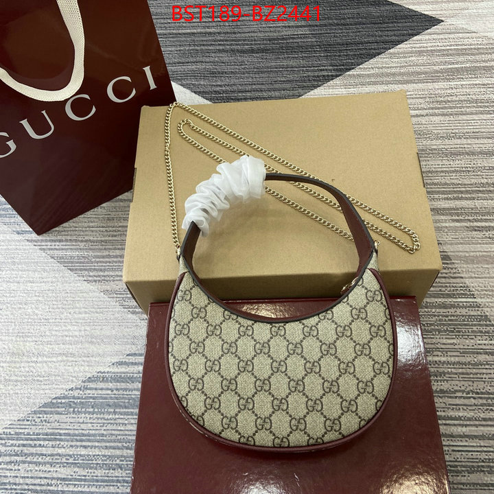Gucci Bags(TOP)-Crossbody- replica best ID: BZ2441 $: 189USD,