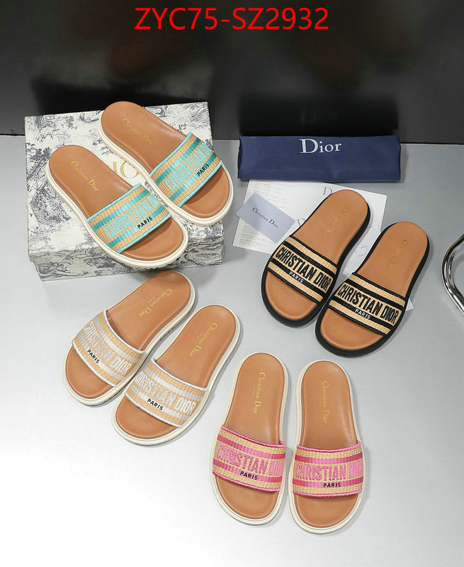 Women Shoes-Dior sellers online ID: SZ2932 $: 75USD