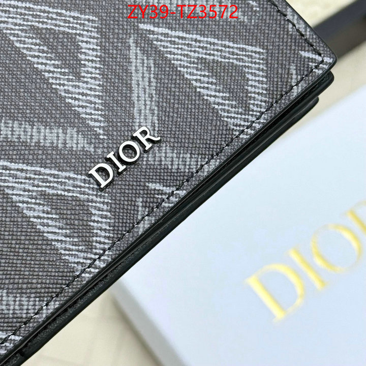 Dior Bags(4A)-Wallet- replica sale online ID: TZ3572 $: 39USD,