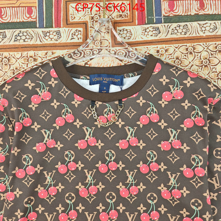 Clothing-LV replica 2024 perfect luxury ID: CK6145 $: 75USD