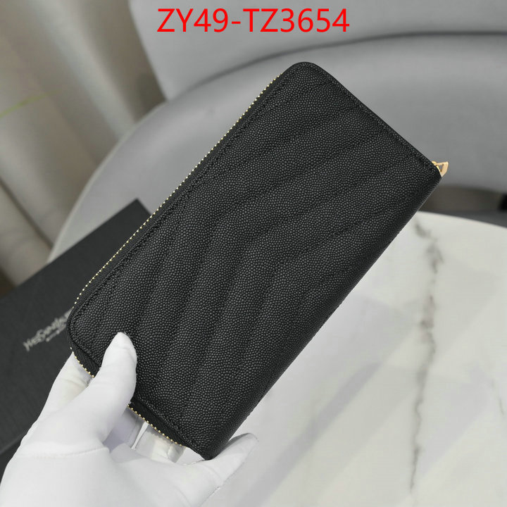 YSL Bags(4A)-Wallet- shop cheap high quality 1:1 replica ID: TZ3654 $: 49USD,