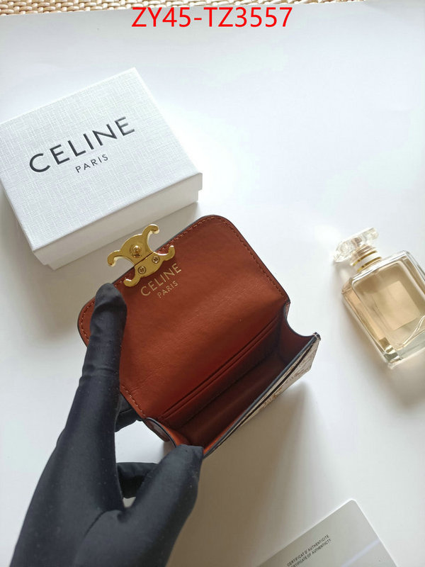 CELINE Bags(4A)-Wallet wholesale 2024 replica ID: TZ3557 $: 45USD,