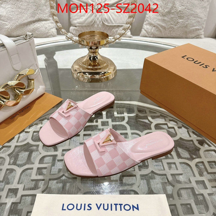 Women Shoes-LV high quality replica designer ID: SZ2042 $: 125USD