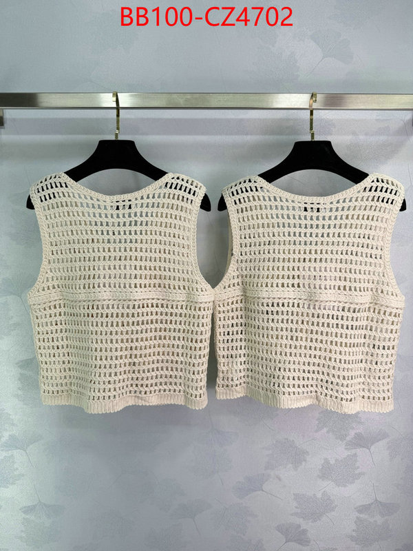 Clothing-Chanel designer 1:1 replica ID: CZ4702 $: 100USD