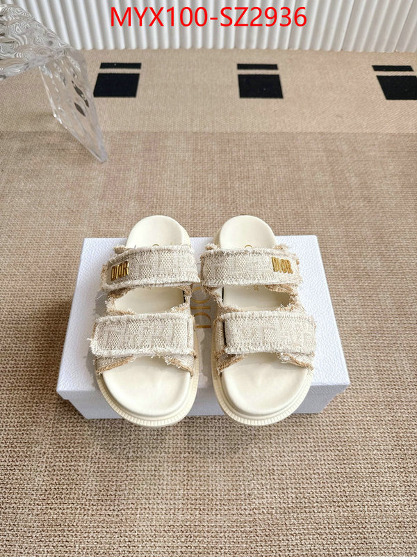 Women Shoes-Dior high-end designer ID: SZ2936 $: 100USD