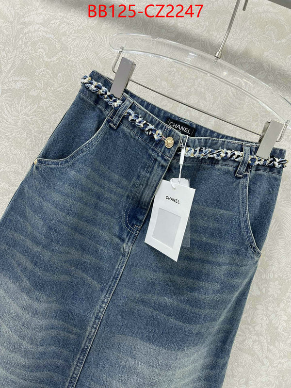 Clothing-Chanel top designer replica ID: CZ2247 $: 125USD