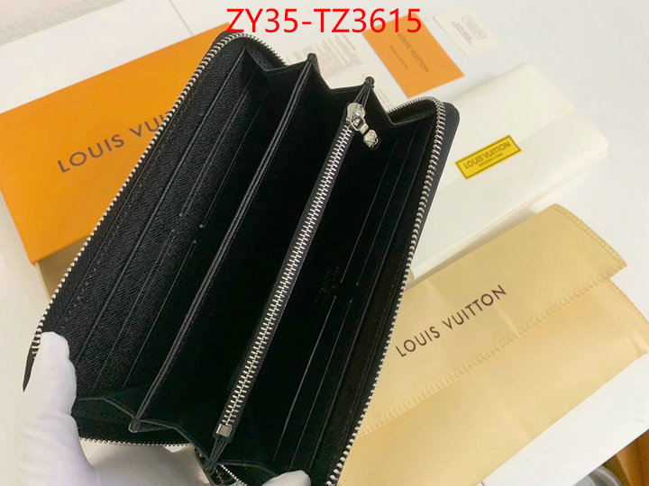 LV Bags(4A)-Wallet aaaaa replica ID: TZ3615 $: 35USD,
