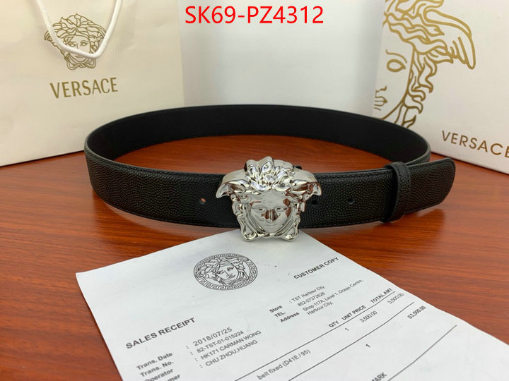 Belts-Versace sell high quality ID: PZ4312 $: 69USD