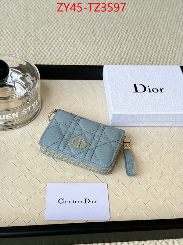 Dior Bags(4A)-Wallet- new designer replica ID: TZ3597 $: 45USD,