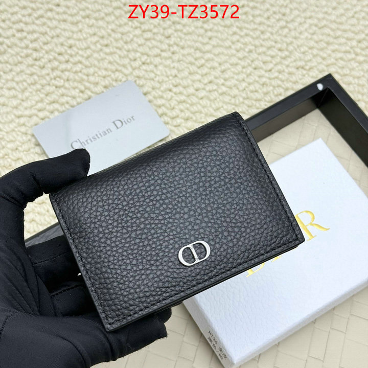 Dior Bags(4A)-Wallet- replica sale online ID: TZ3572 $: 39USD,