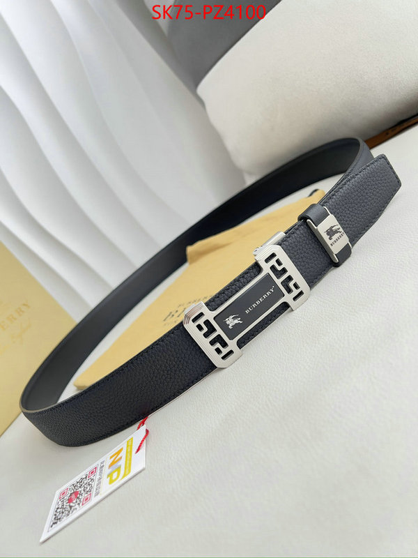 Belts-Burberry top brands like ID: PZ4100 $: 75USD