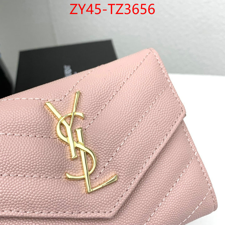 YSL Bags(4A)-Wallet- luxury fake ID: TZ3656 $: 45USD,