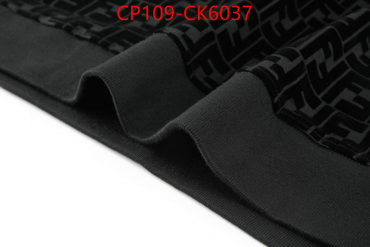 Clothing-Fendi sale outlet online ID: CK6037 $: 109USD