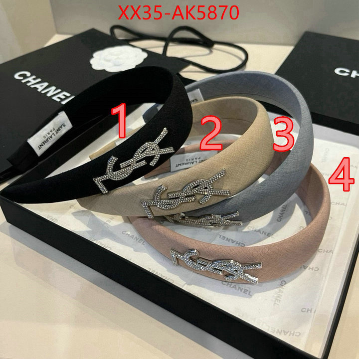 Hair band-YSL sell high quality ID: AK5870 $: 35USD