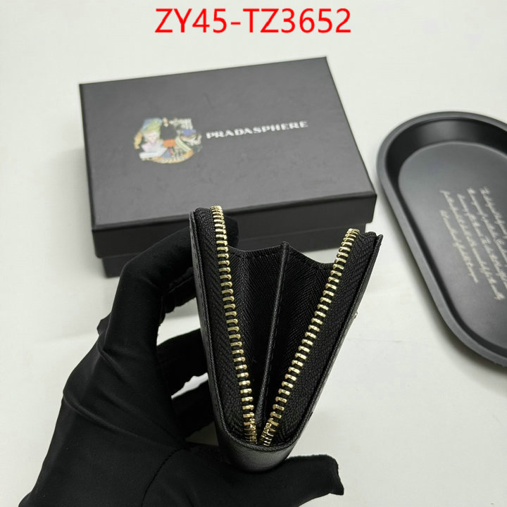 Prada Bags(4A)-Wallet wholesale replica ID: TZ3652 $: 45USD,