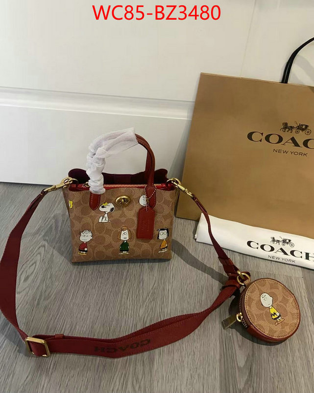 Coach Bags(4A)-Crossbody- first copy ID: BZ3480 $: 85USD,