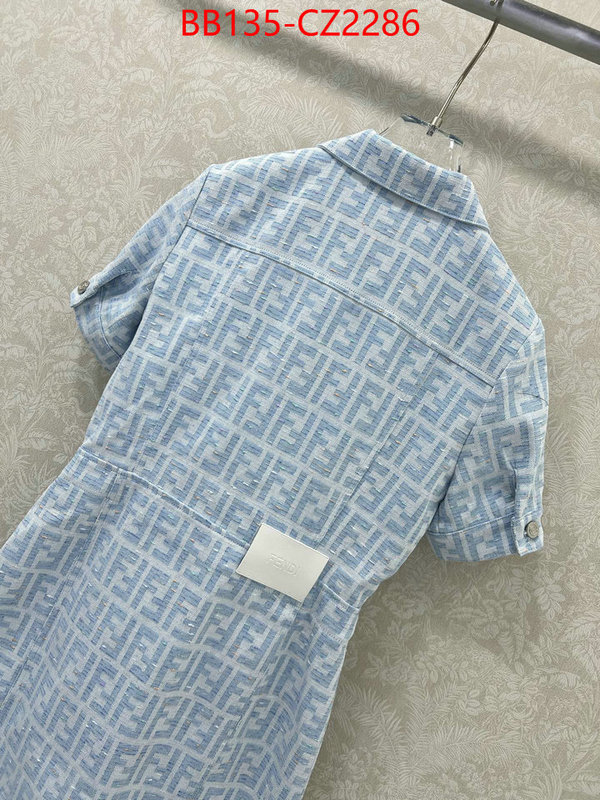 Clothing-Fendi wholesale 2024 replica ID: CZ2286 $: 135USD