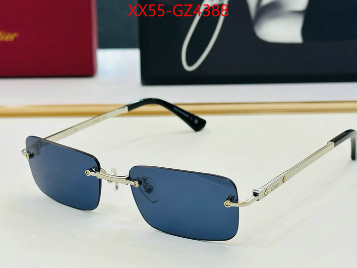 Glasses-Cartier top grade ID: GZ4388 $: 55USD