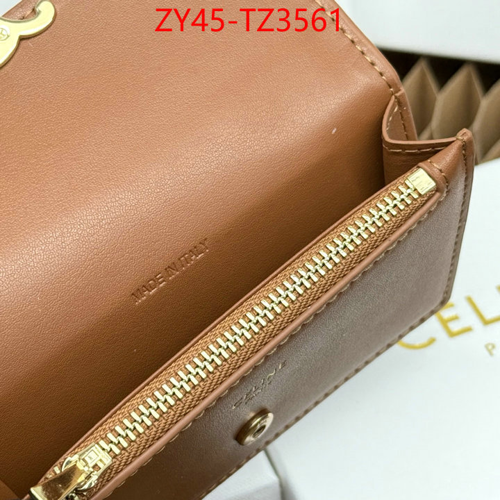 CELINE Bags(4A)-Wallet what is top quality replica ID: TZ3561 $: 45USD,
