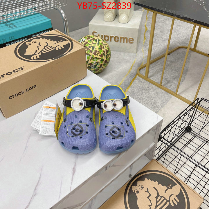 Men Shoes-Crocs replica aaaaa designer ID: SZ2839 $: 75USD