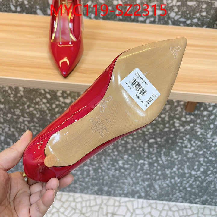 Women Shoes-Valentino designer 1:1 replica ID: SZ2315 $: 119USD