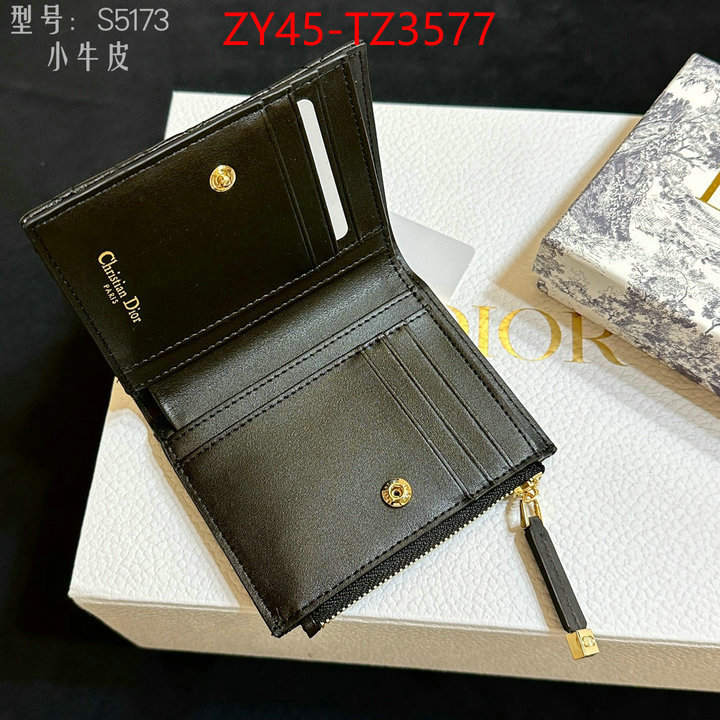Dior Bags(4A)-Wallet- the highest quality fake ID: TZ3577 $: 45USD,