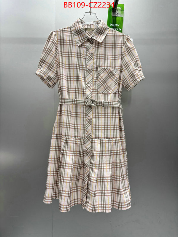 Clothing-Burberry sell online ID: CZ2234 $: 109USD