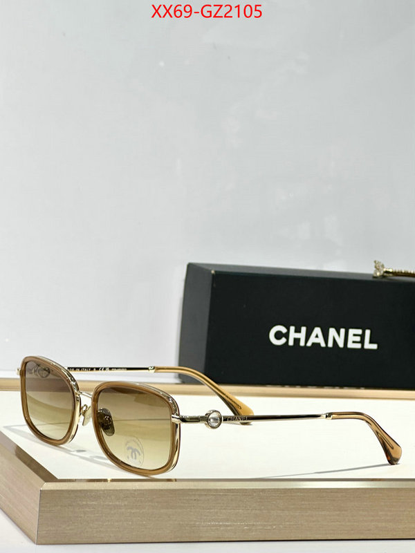 Glasses-Chanel wholesale replica ID: GZ2105 $: 69USD