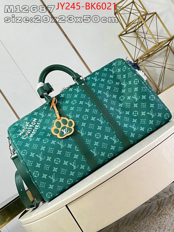 LV Bags(TOP)-Keepall BandouliRe 45-50- designer fashion replica ID: BK6021 $: 245USD,