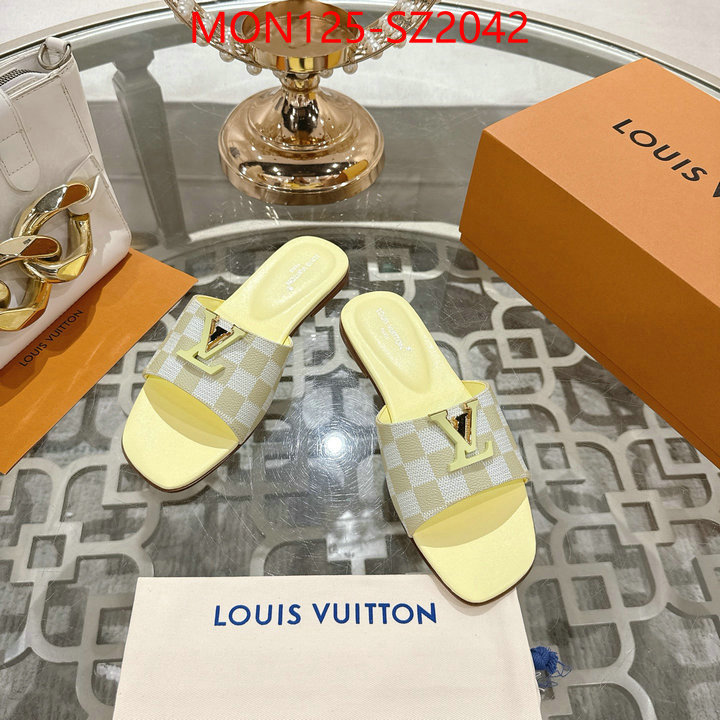 Women Shoes-LV high quality replica designer ID: SZ2042 $: 125USD